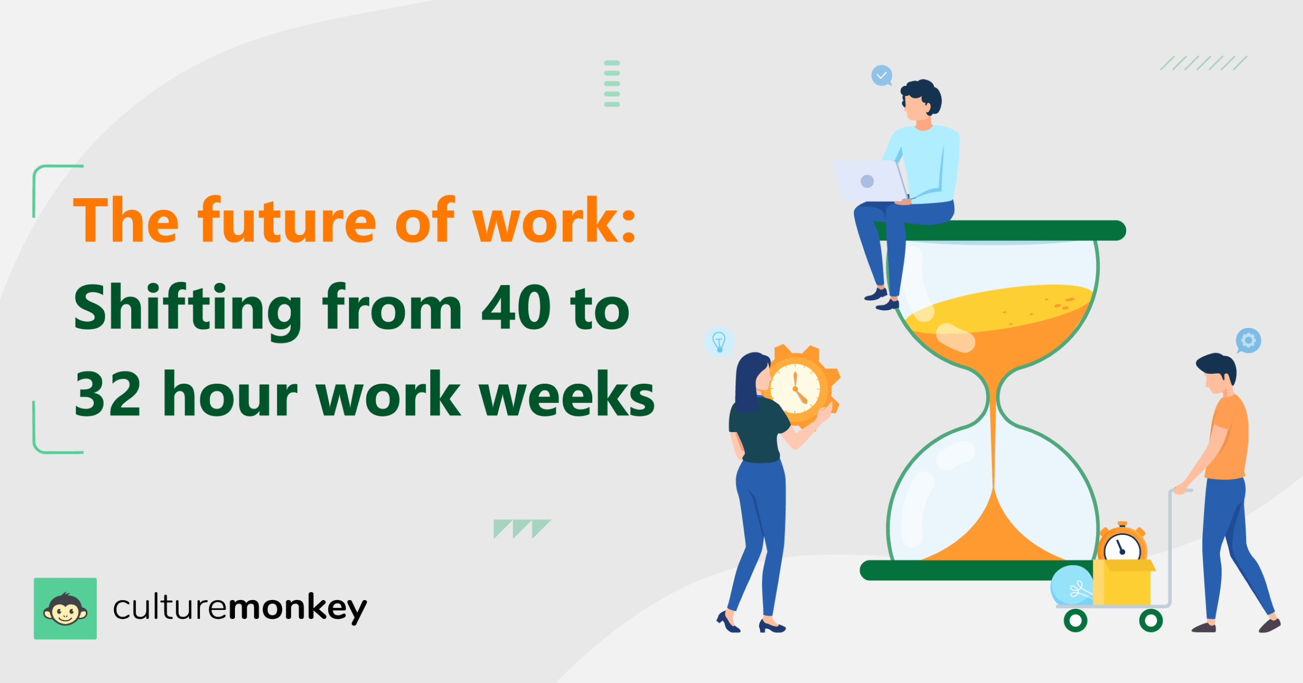The future of work: Shifting from 40 to 32 hour work weeks for better productivity and employee engagement