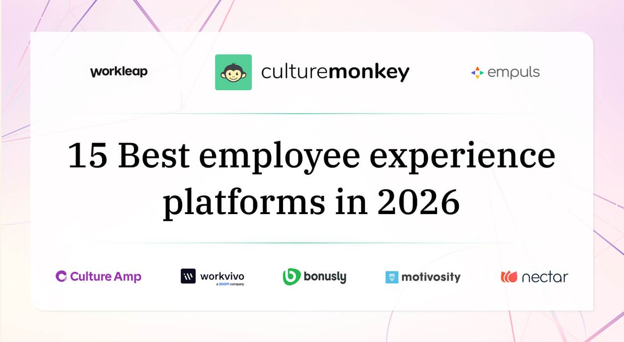 15 Best employee experience platforms in 2026