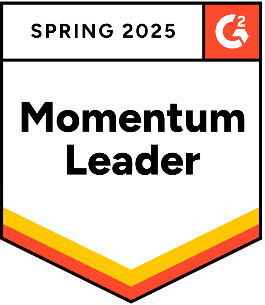 G2 Momentum Leader badge